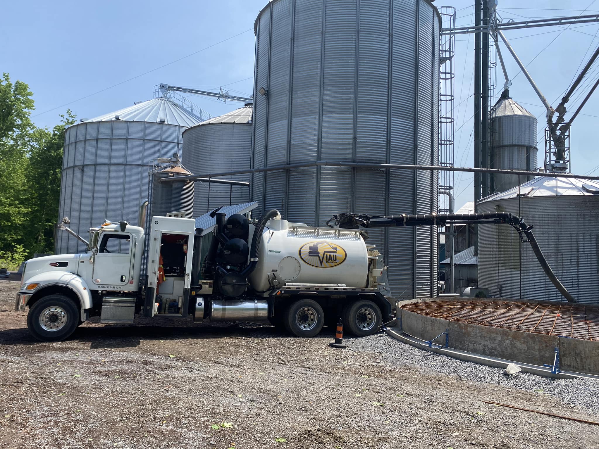Viau Excavating in Lancaster, Ontario.
